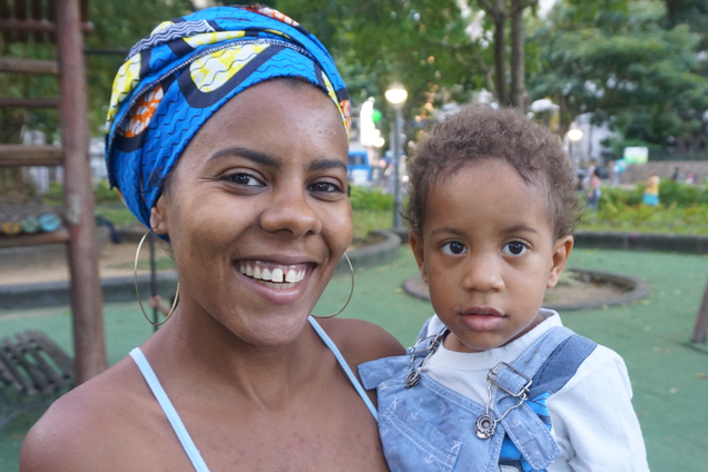 Lorena Ifé and her son (Kiratiana Freelon)